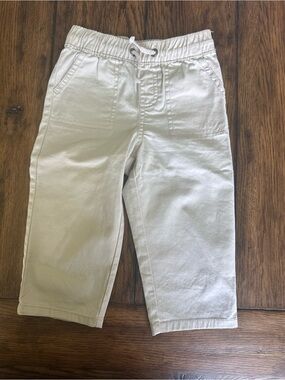 Cat & Jack Cream Pull-On Dress Pants
